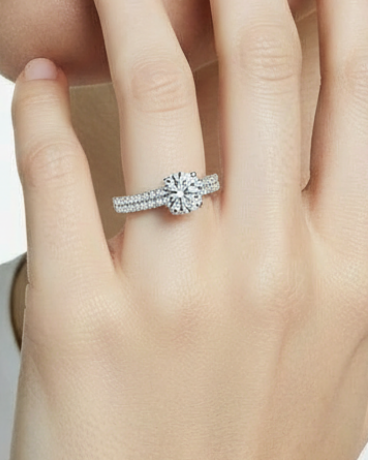 Celestia Silver Duo Stone